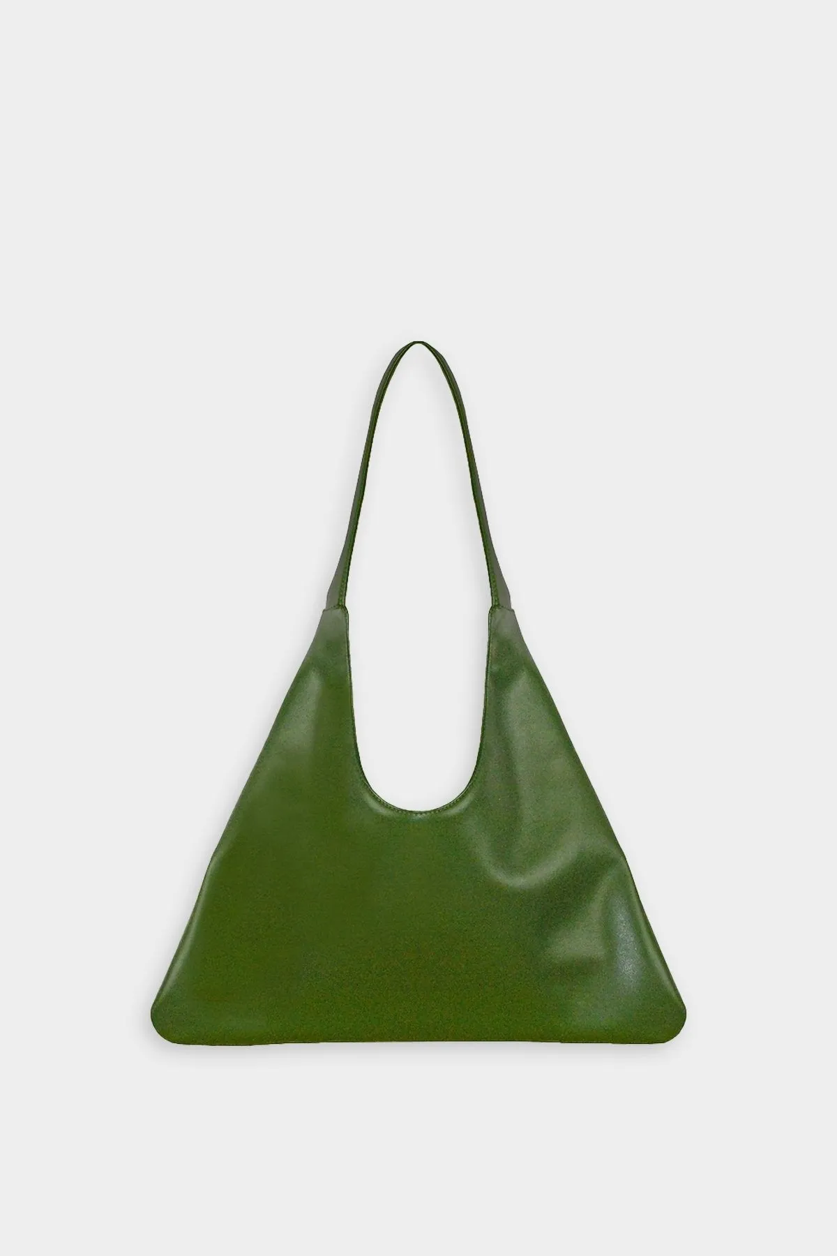 Agave Triangular Tote Bag in Green
