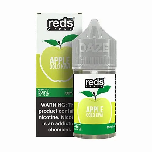APPLE GOLD KIWI - REDS APPLE BY 7 DAZE SALT SERIES E-LIQUID