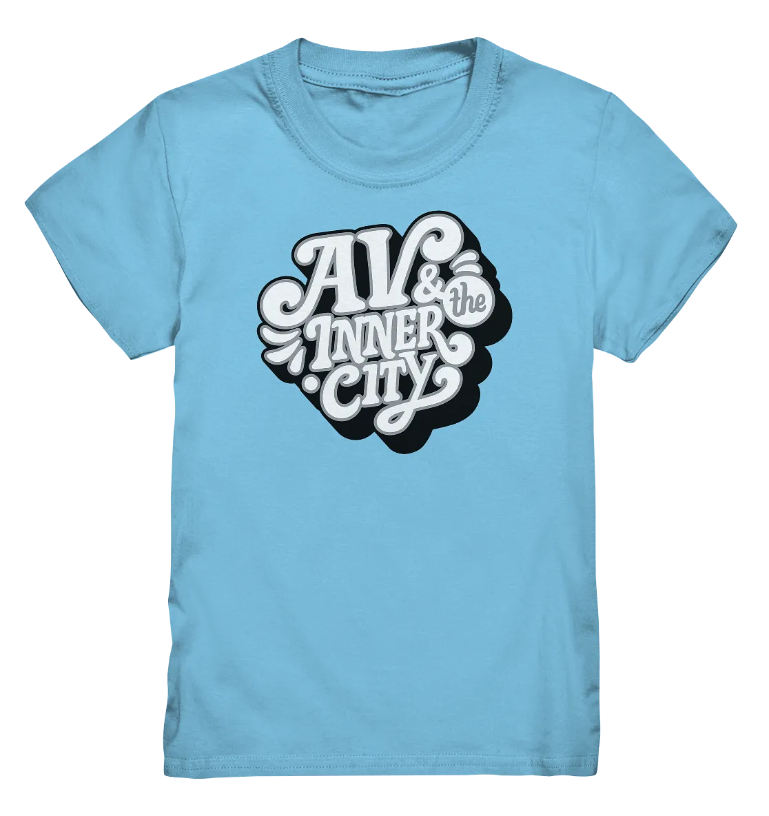 AV & the Inner City / Black - Kids Premium Shirt