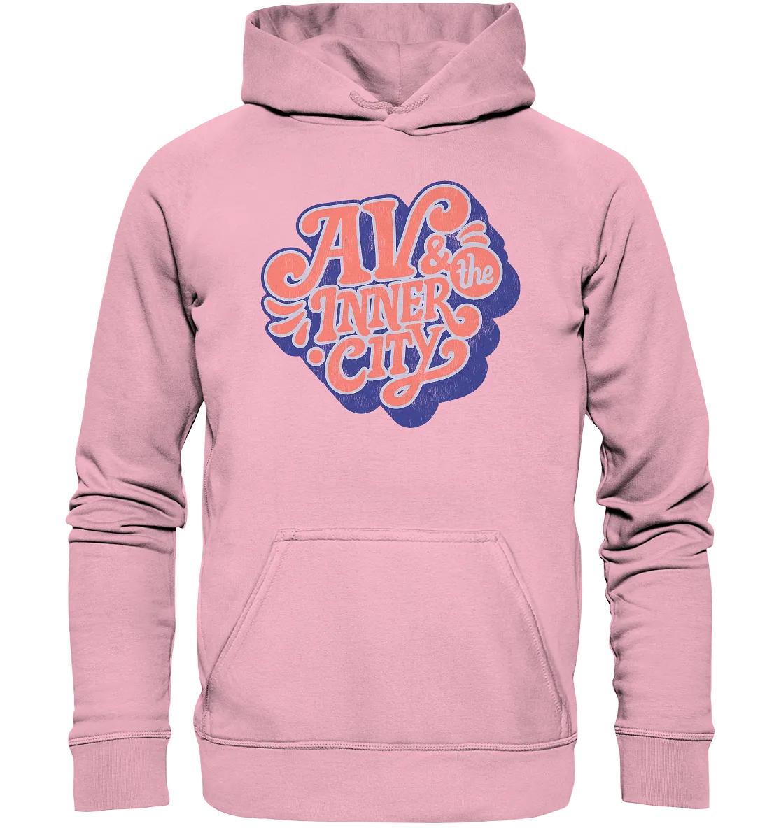 AV & the Inner City / Blue Logo - Kids Premium Hoodie