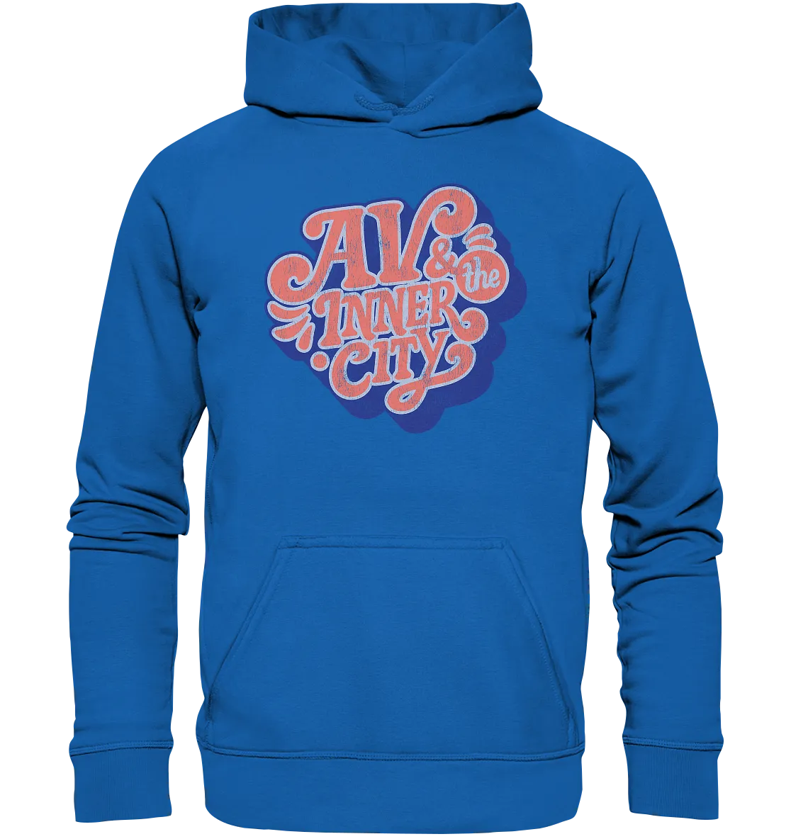 AV & the Inner City / Blue Logo - Kids Premium Hoodie