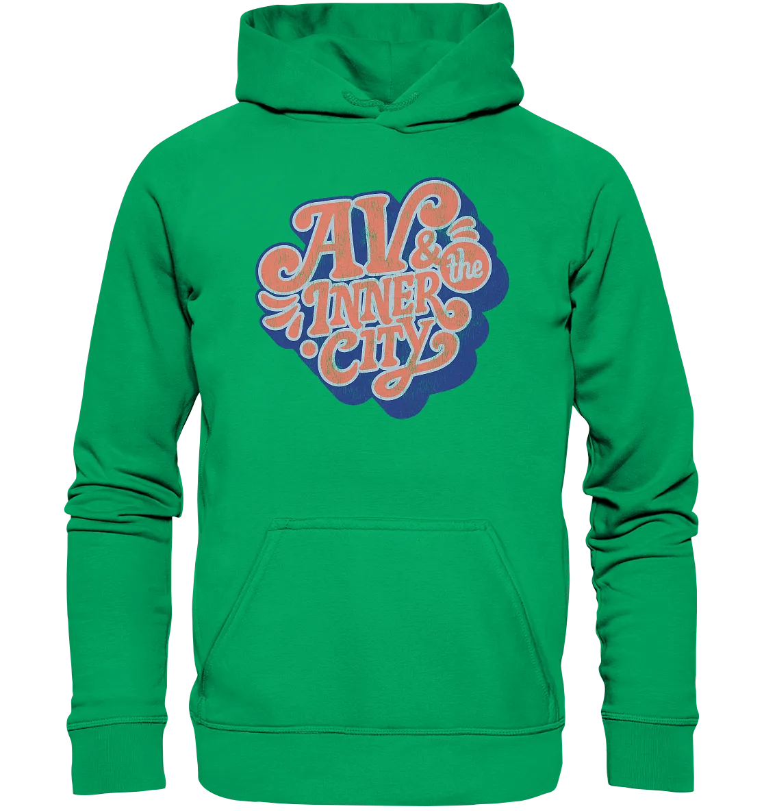 AV & the Inner City / Blue Logo - Kids Premium Hoodie
