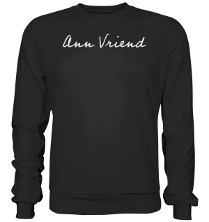 AV / Premium Sweatshirt with Handwriting