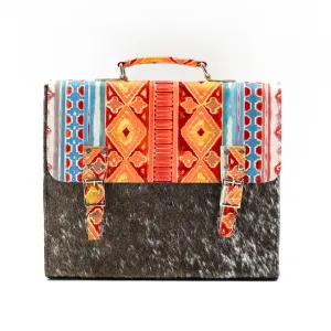 Briefcase - Longhorn w/ Great Plains Navajo