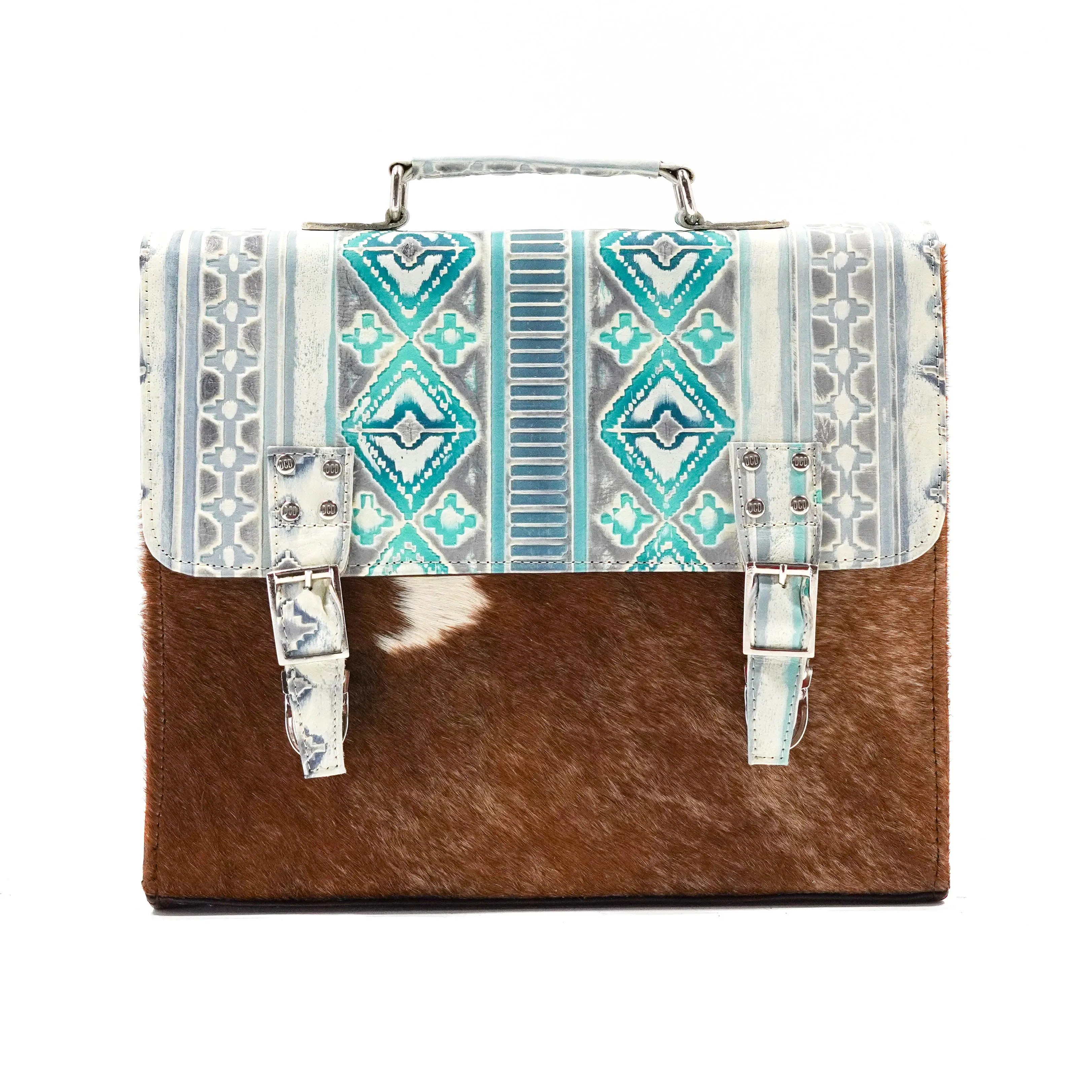 Briefcase - Longhorn w/ Royston Navajo