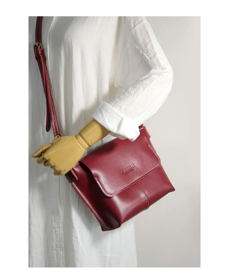 Cute Green LEATHER Side Bag Handmade WOMEN Green Crossbody BAG Phone Purse FOR WOMEN