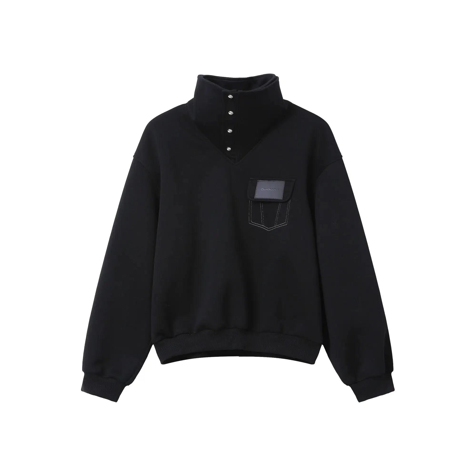 Double-layer Front Pocket Hoodie