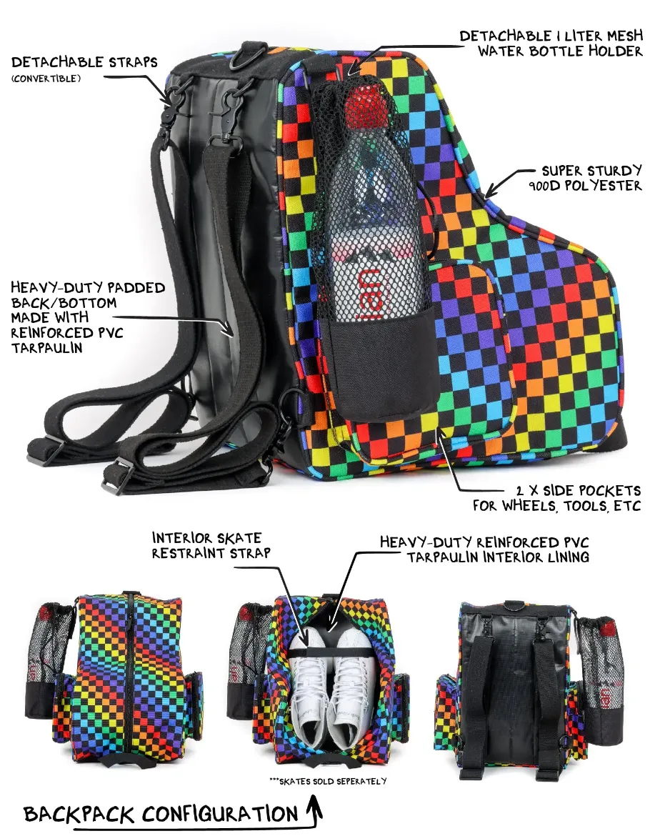 Fydelity Skate Bag - Bowie Bolts  -