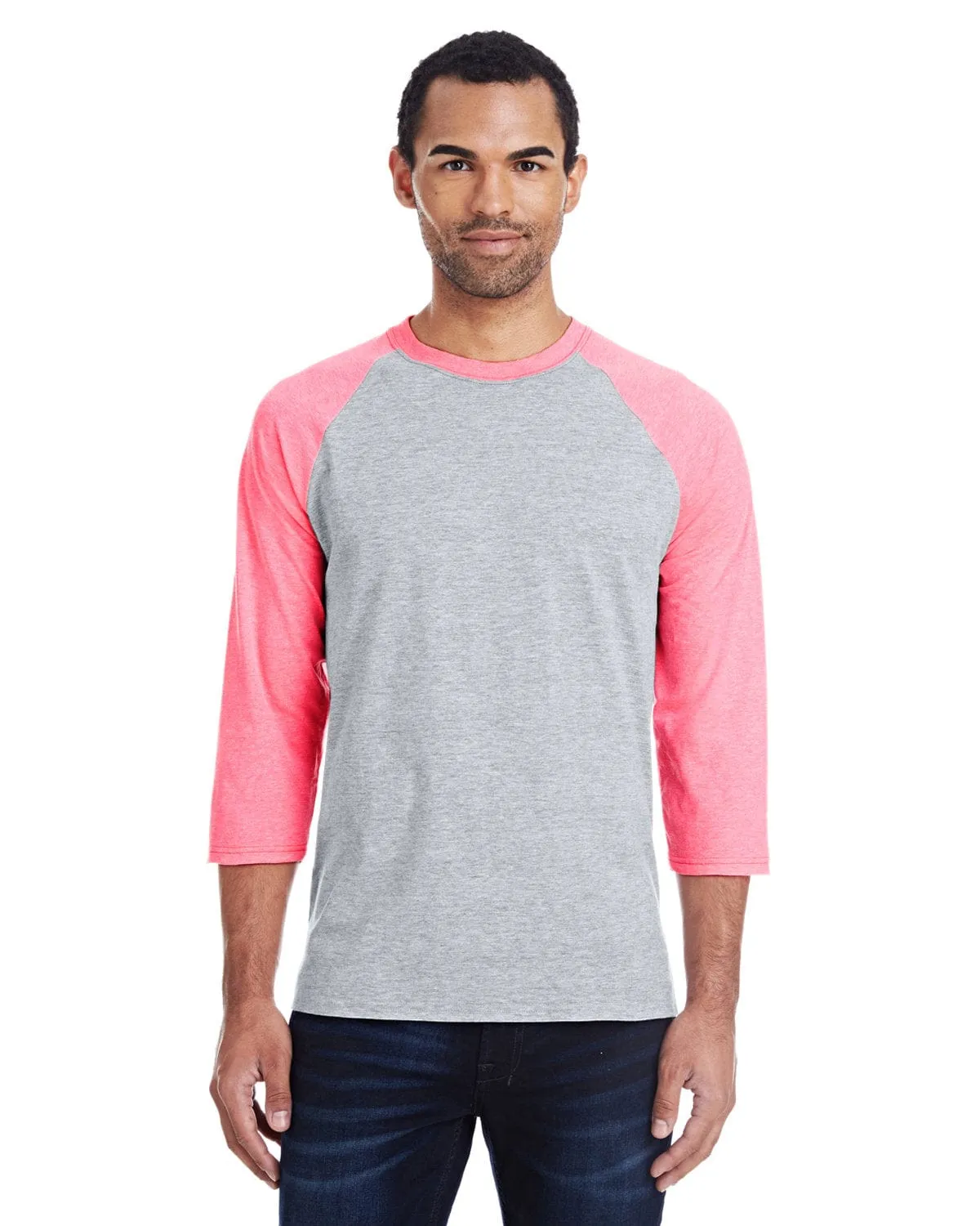 Hanes Mens X-Temp Baseball T-Shirt