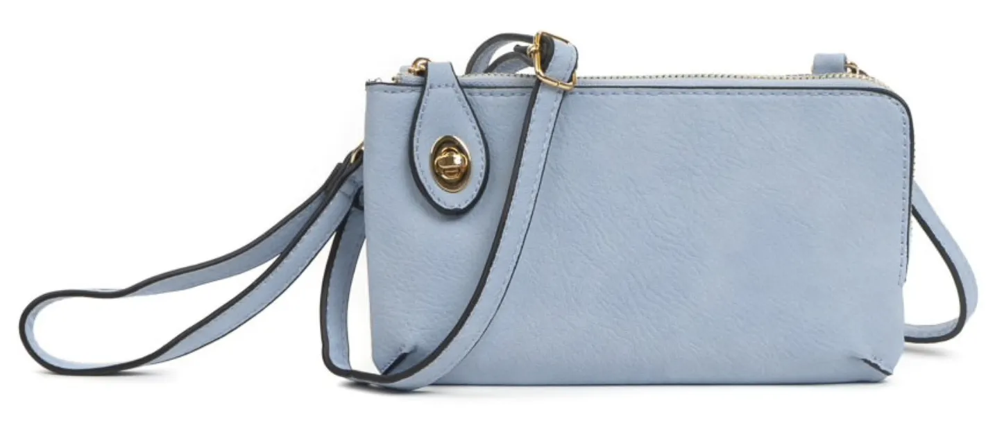 Kendall Periwinkle Wallet/Crossbody