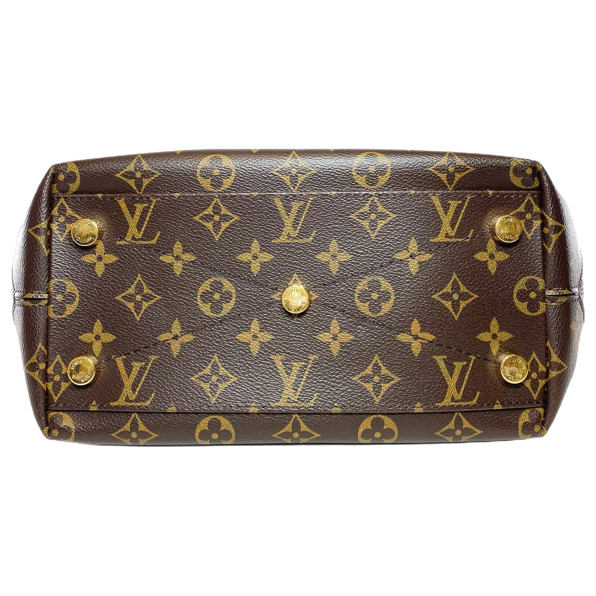 Louis Vuitton Bordeaux Ostrich Lizard Majestueux Tote MM