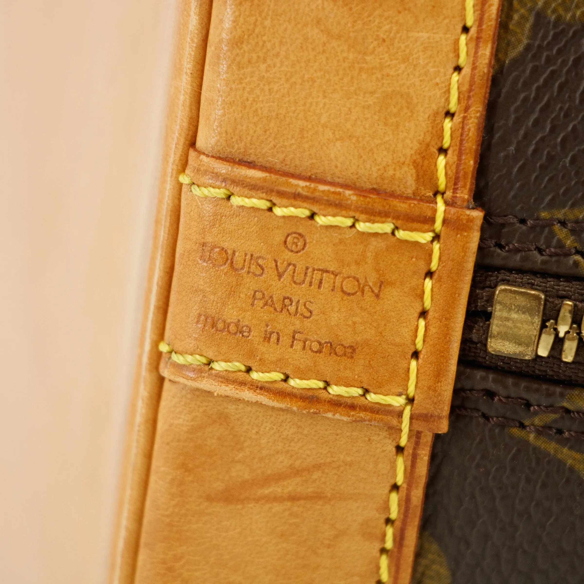 Louis Vuitton Monogram Canvas Alma PM Brown #2835
