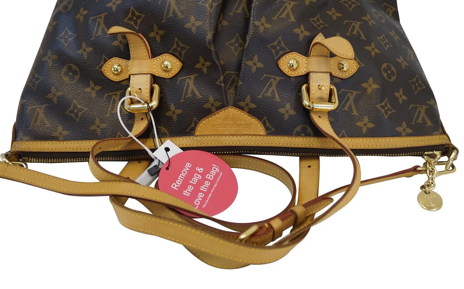 LOUIS VUITTON Monogram Palermo GM Tote Shoulder Bag