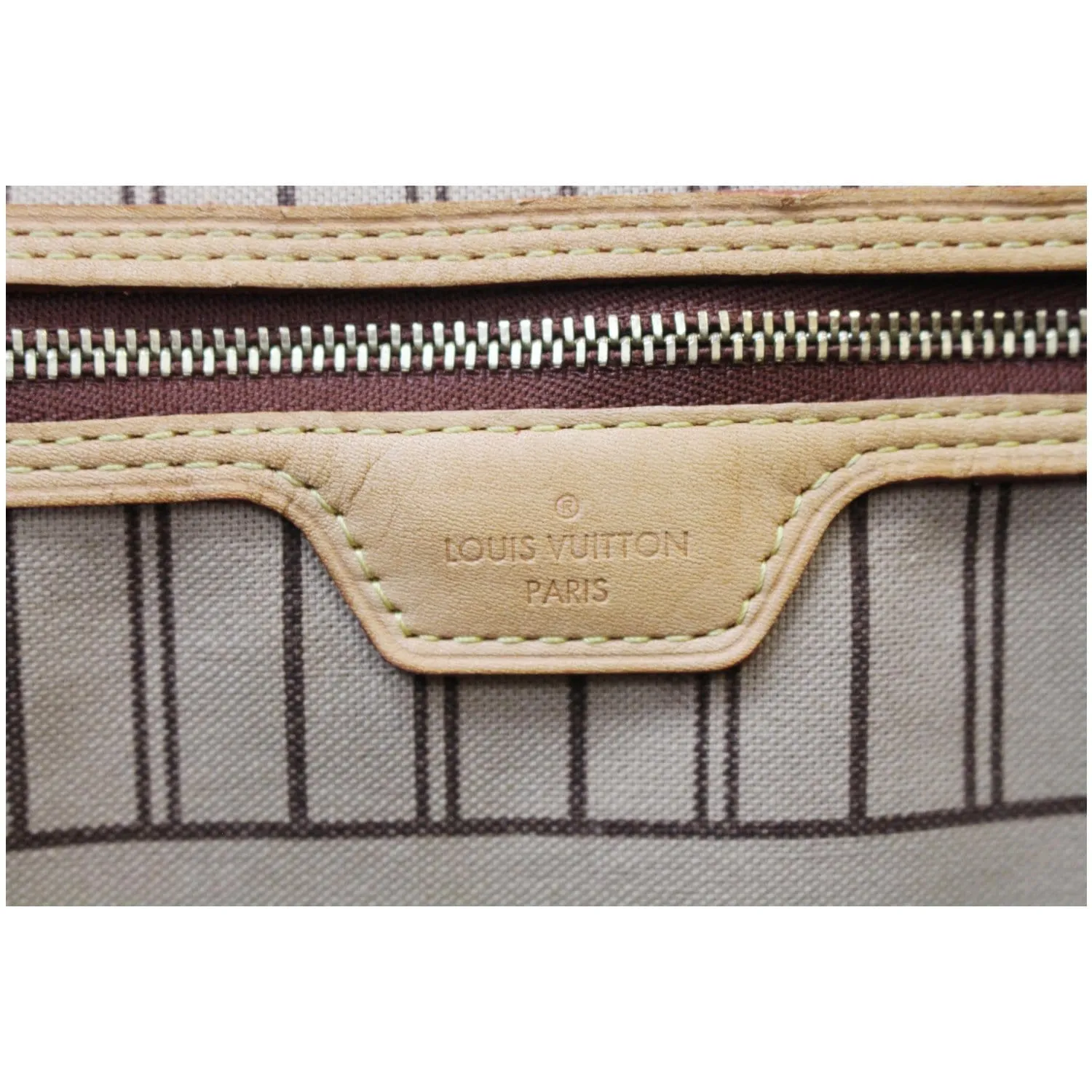 LOUIS VUITTON Neverfull GM Monogram Canvas Tote Shoulder Bag Brown