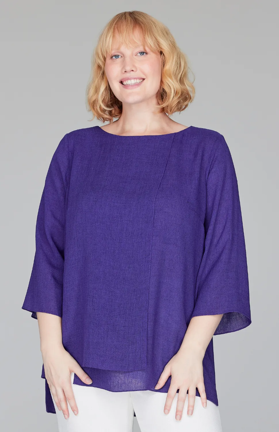 Microlinen Double Layer Tunic