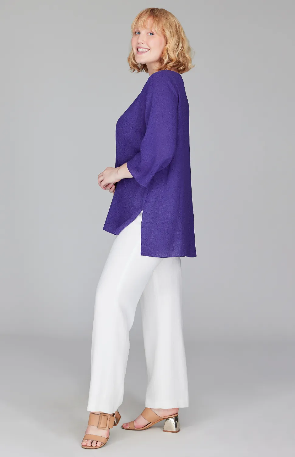 Microlinen Double Layer Tunic