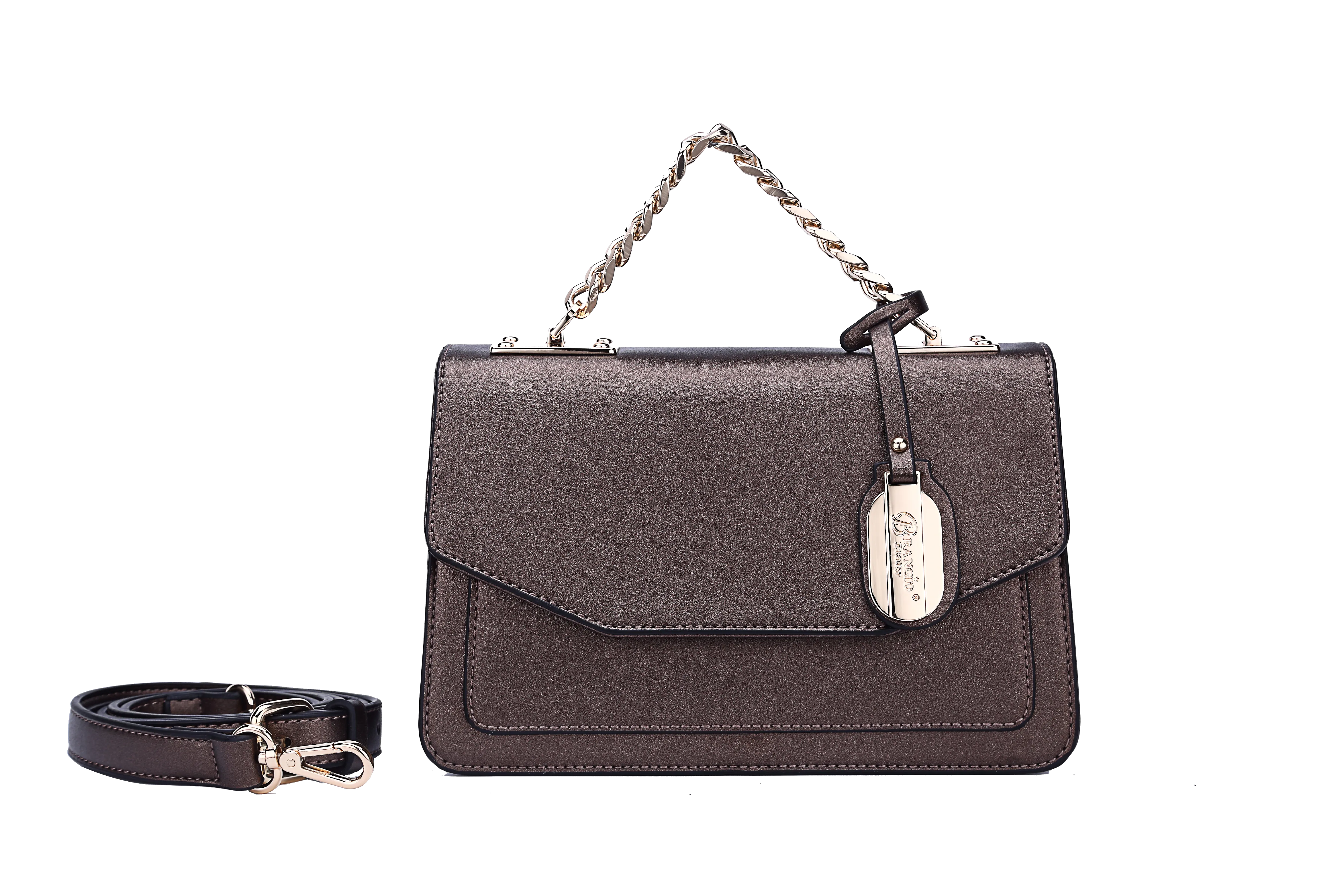 Not Sorry Vegan Leather Minimalist Crossbody Bag [RI2373]