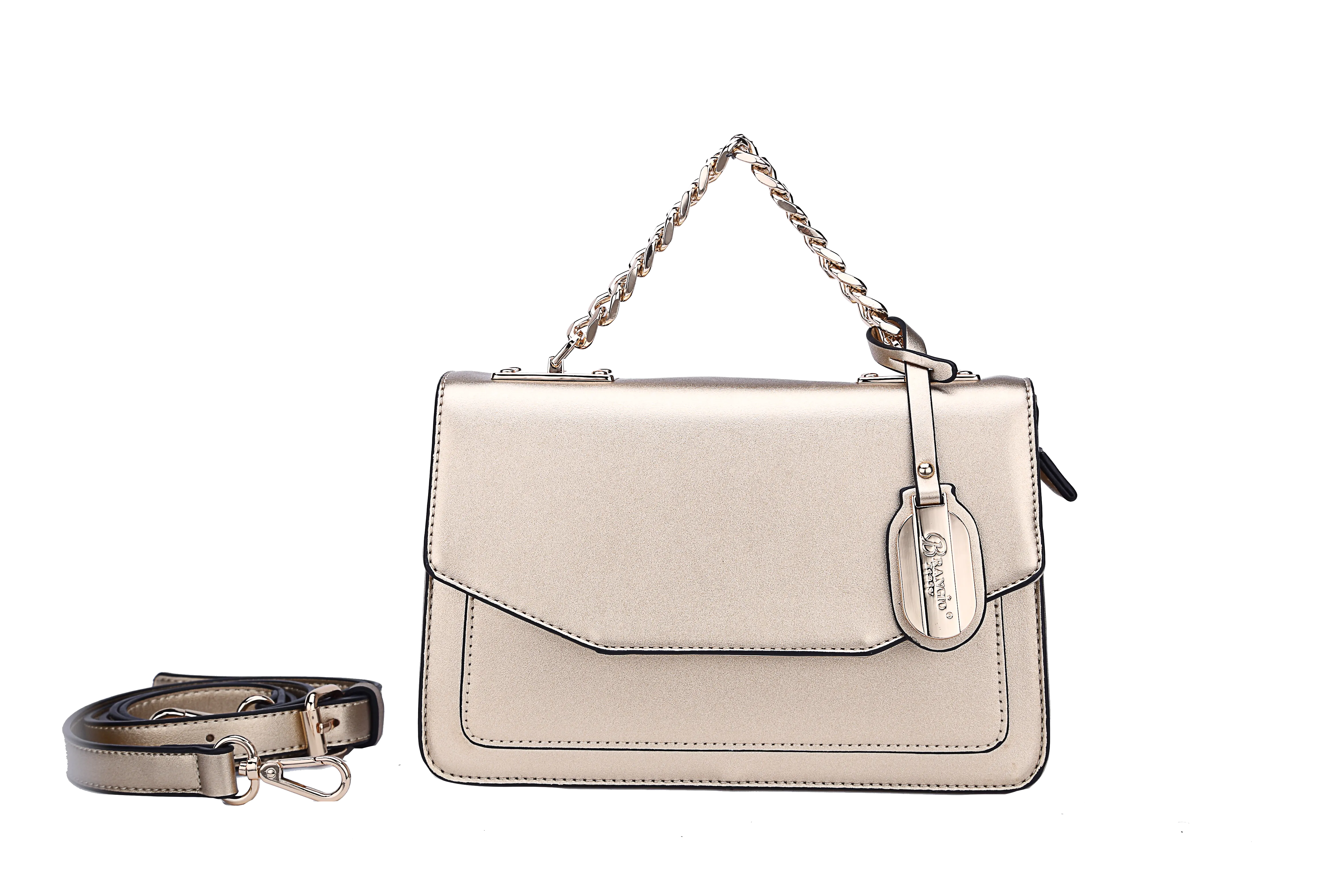 Not Sorry Vegan Leather Minimalist Crossbody Bag [RI2373]