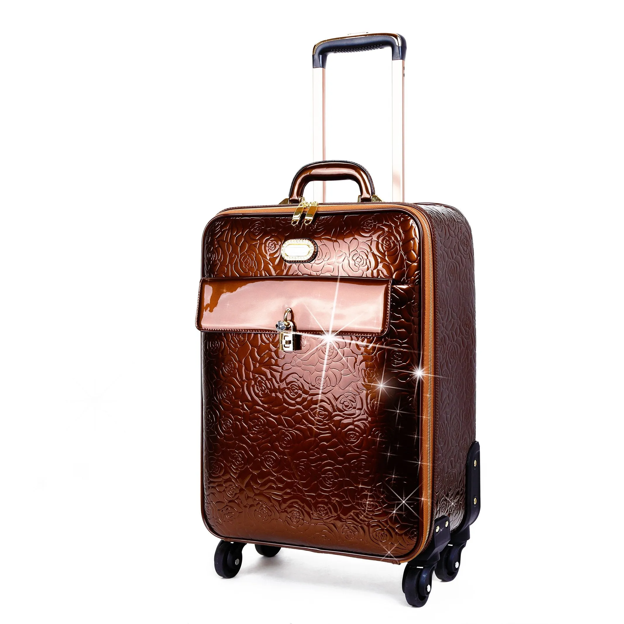 Rosy Lox Luggage Rolling Suitcase Spinner Luggage [KYL8899]