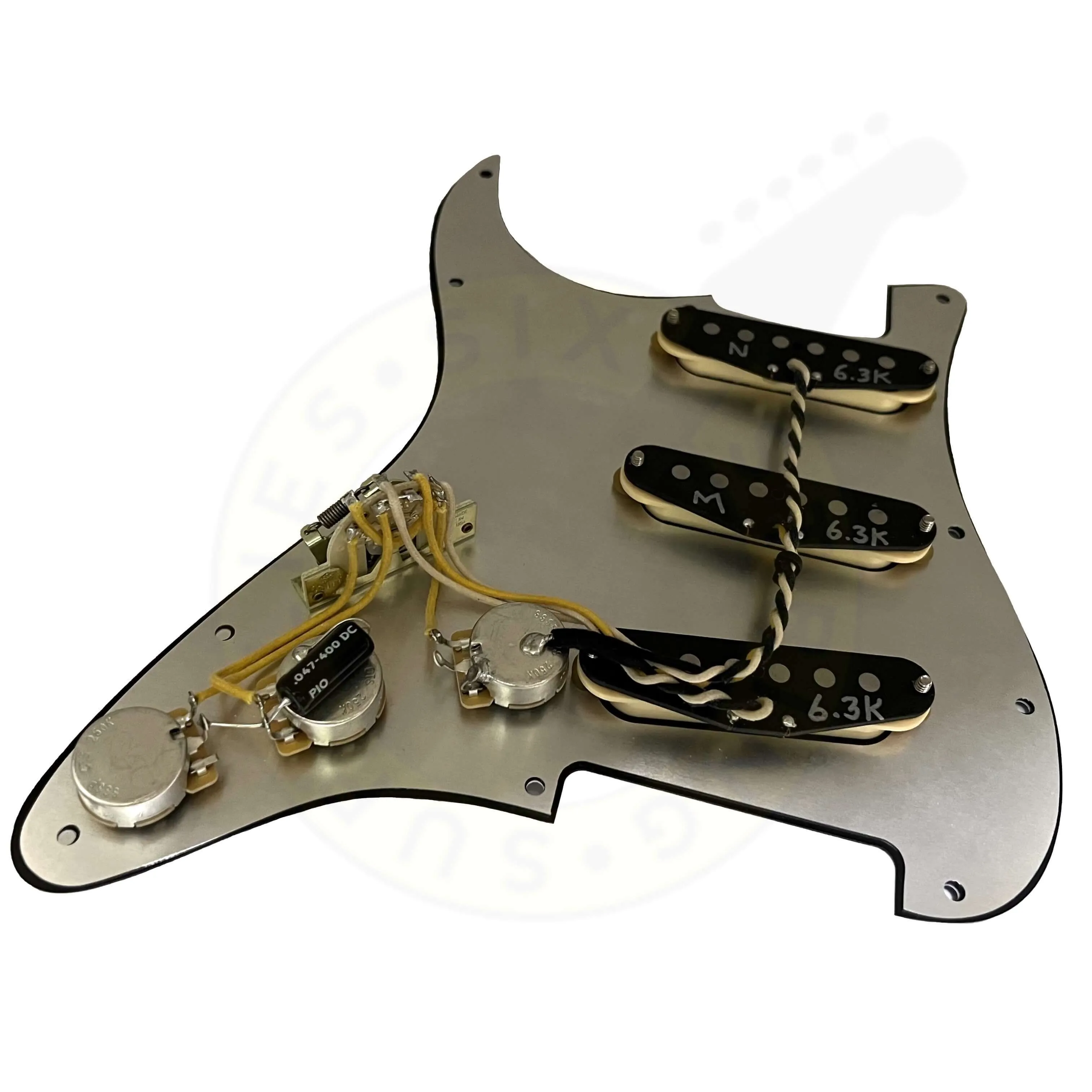 SSS Premium® Loaded Strat® Pickguard