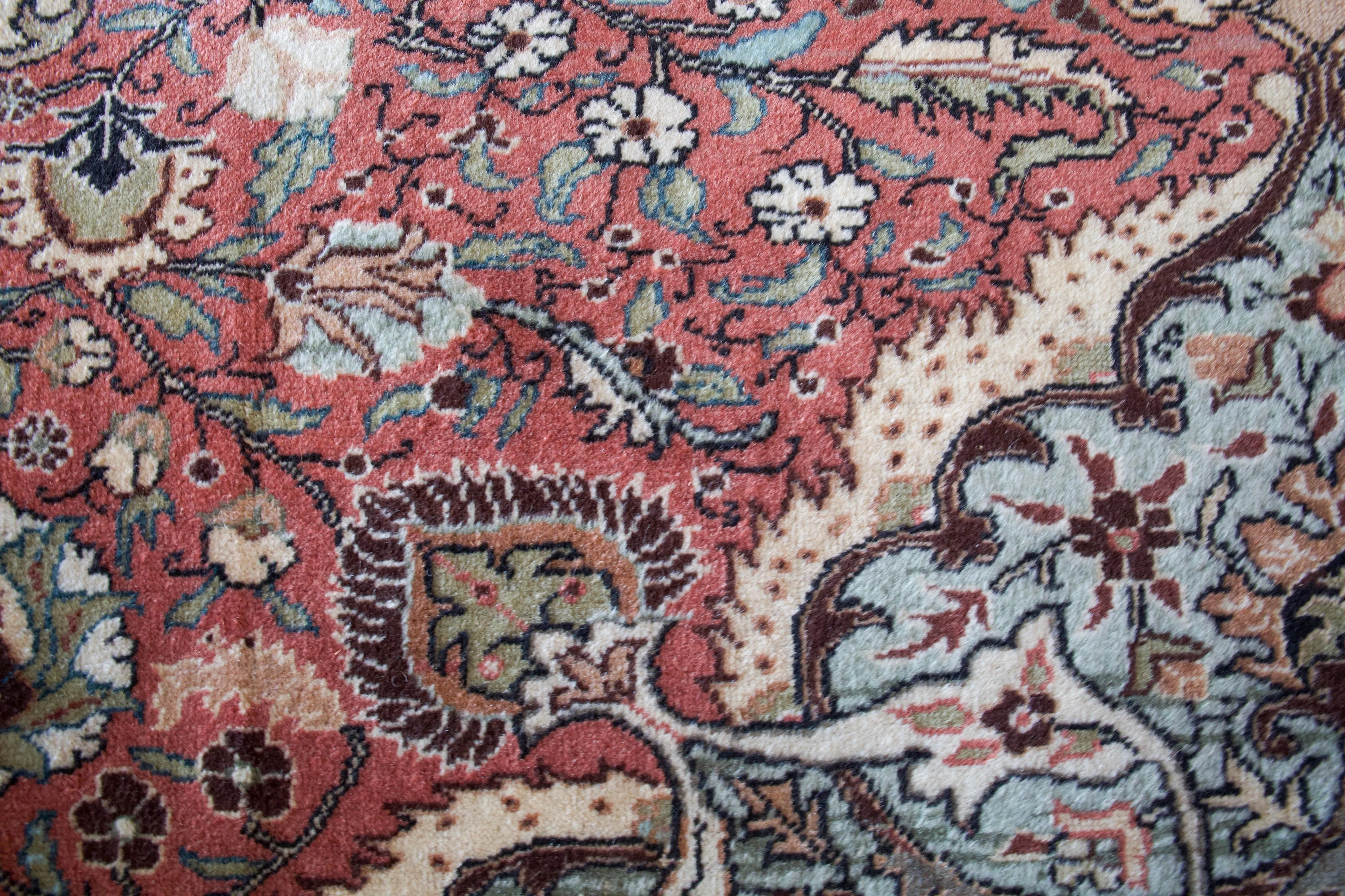 Vintage Turkish Kayseri Rug 6'7" x 10'5"