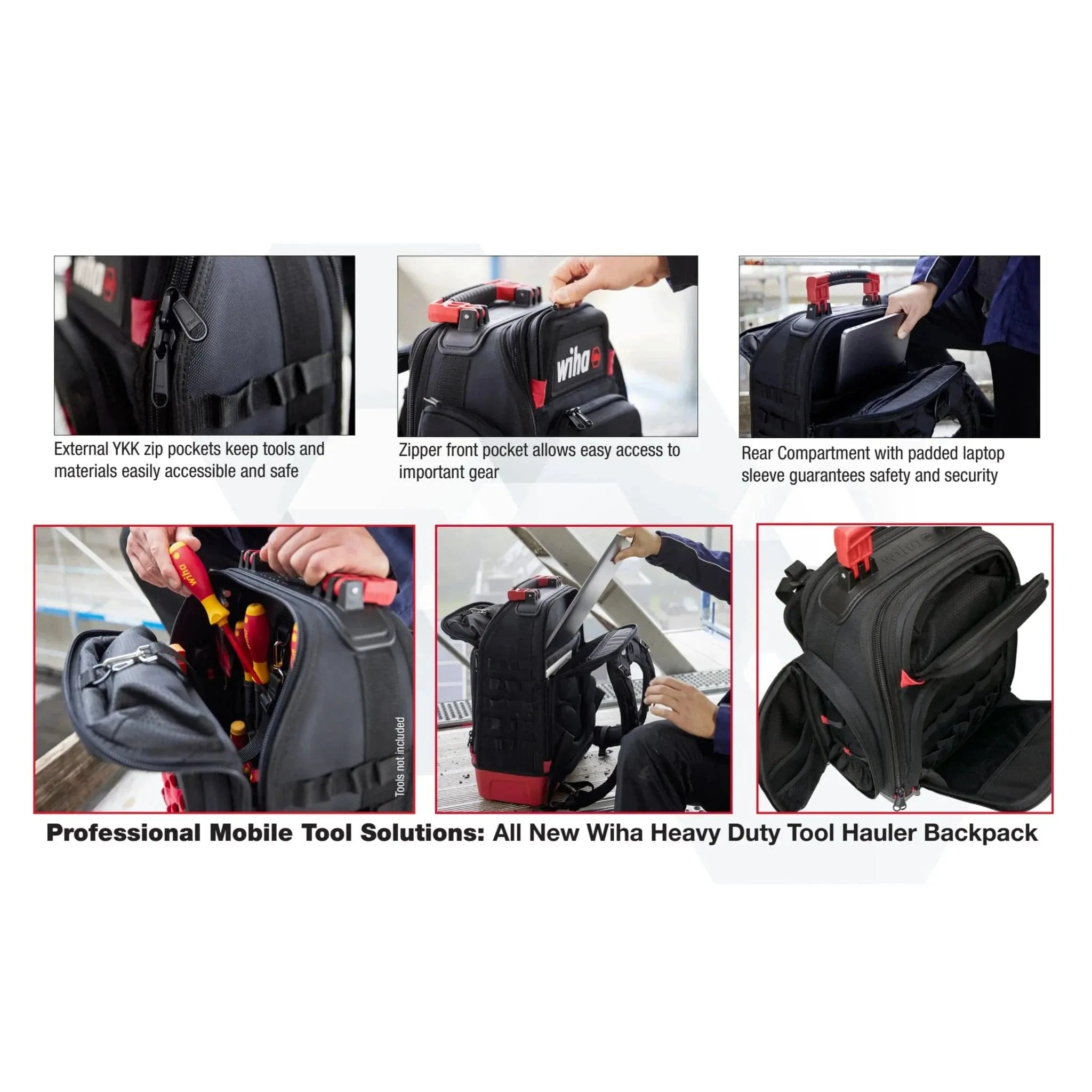 Wiha 114-Piece Industrial MRO Tool Kit in Heavy Duty Backpack – The Ultimate Portable Tool Solution for Pilots and Aircraft Owners