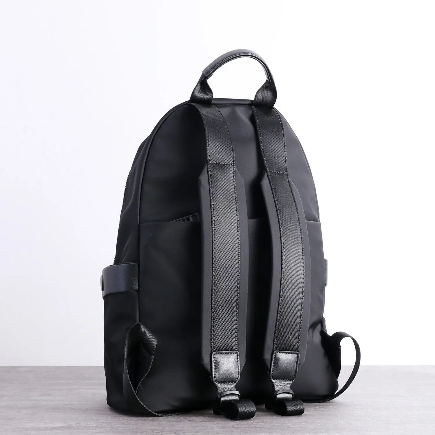 Womens Nylon Backpack Best Satchel Backpack Bag Nylon Black School Rucksack for Ladies