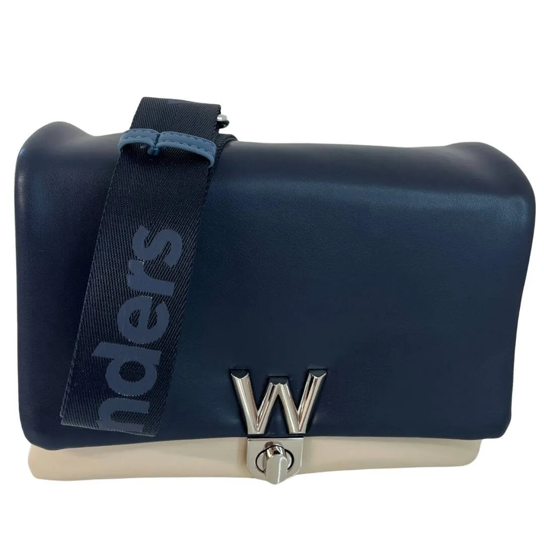 Wonders Navy/Cream/Blue Padded Bag
